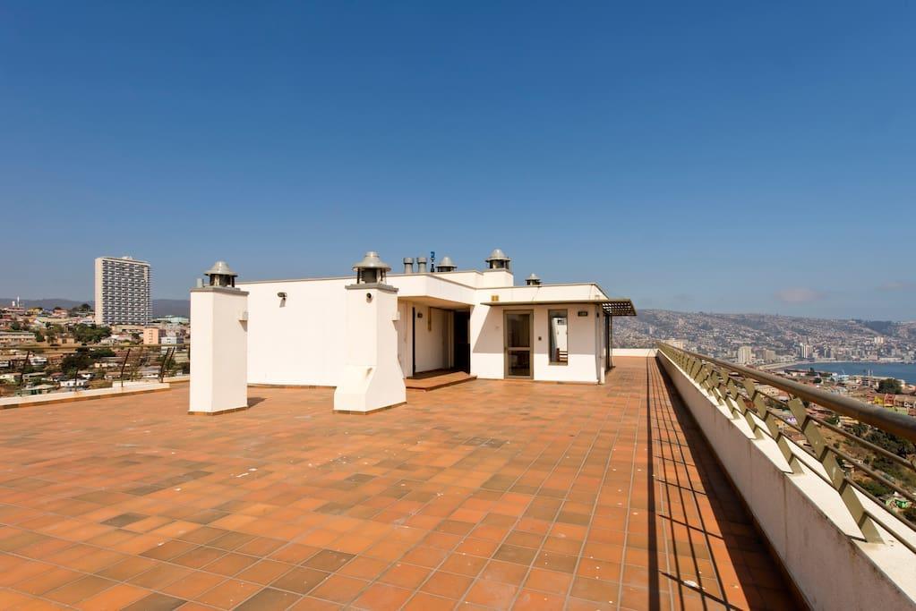 Alluring View At Valparaiso Departamento Bagian luar foto