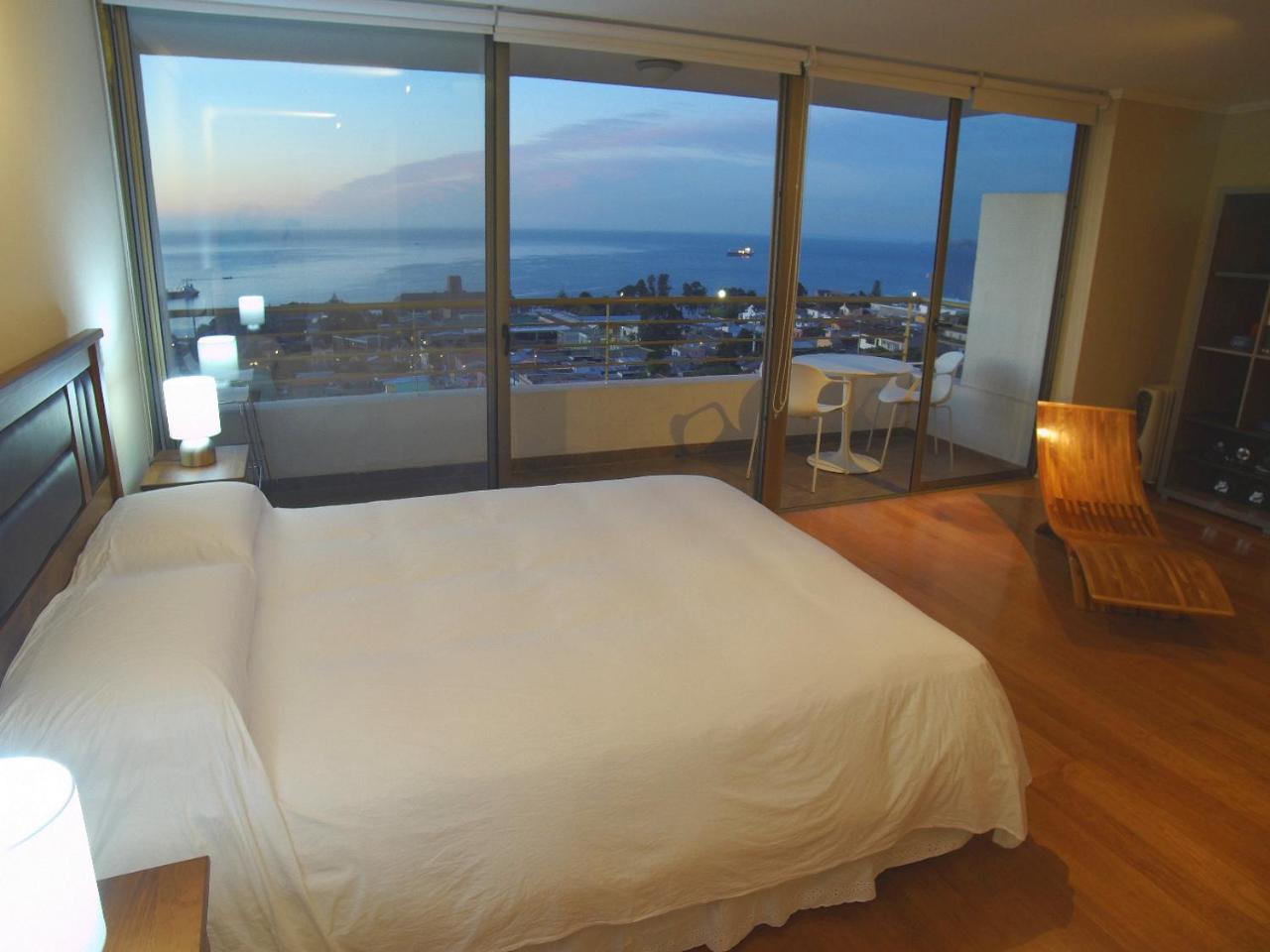 Alluring View At Valparaiso Departamento Bagian luar foto